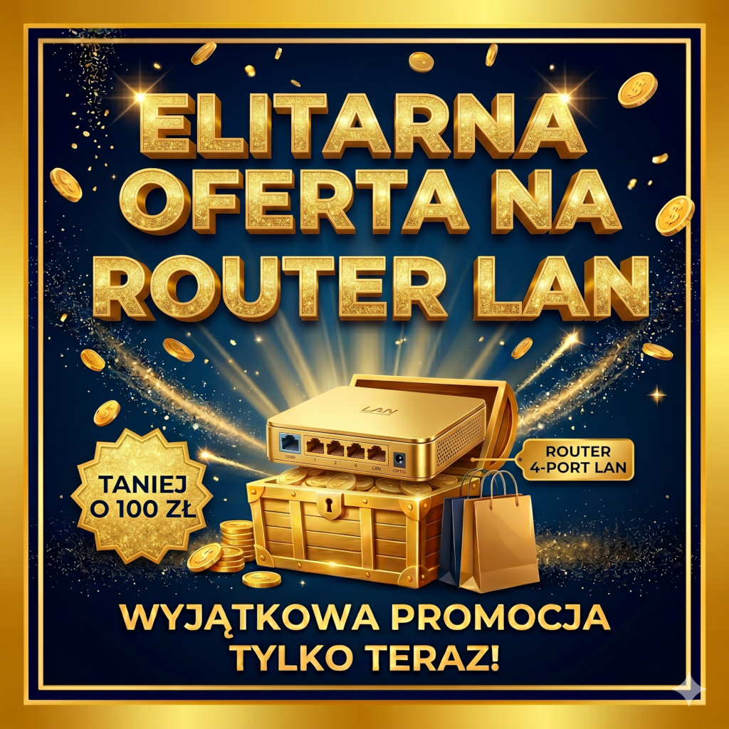 Router LAN TANIEJ
